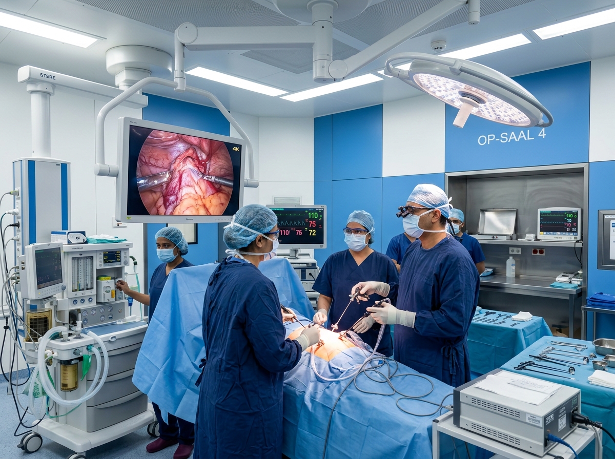 German Modular Laparoscopic Surgery Operation Theatre