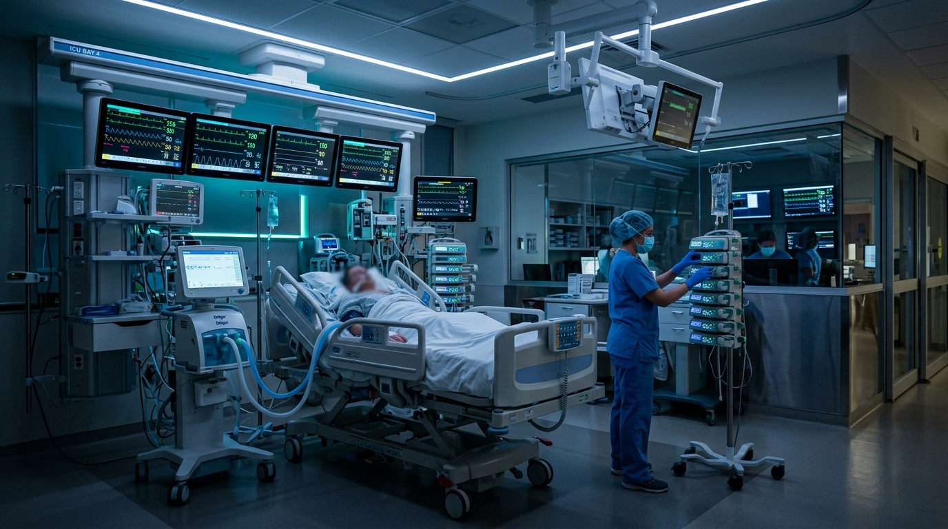 Advanced Intensive Care Unit ICU at Global Hospital Ayodhya